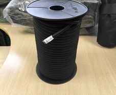 Elastic Shock Cord Bungee  10mm / 50m - Reel Black
