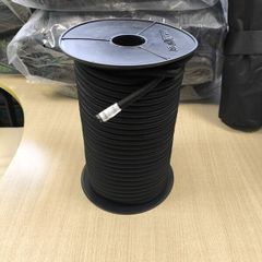 Elastic Shock Cord Bungee  10mm / 50m - Reel Black