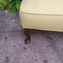 Victorian upholstered footstool Image 3