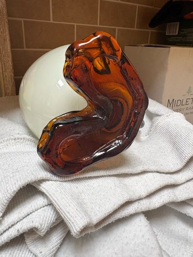 Murano Vintage Glass Rooster