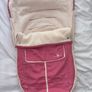 Cerise Pink Wallaboo buggy/stroller footmuff Image 4
