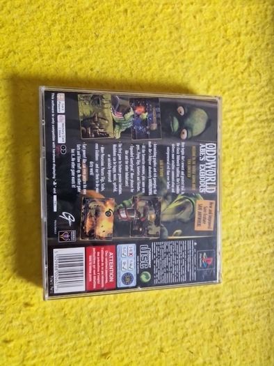 Oddworld Abe s Exoddus PlayStation1 Ps1 PlayStation2 Ps2 games Original
