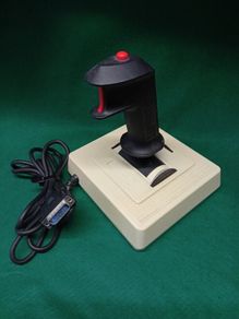 VINTAGE  PC Video Game Flight Stick / Joystick / Controller / 1985