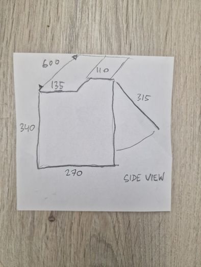 HAFELE Integrated Hood, Integrato 600mm as NEW