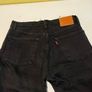 Levis 501. Black. 26x28. Button. Image 6