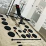 Adjustable Weight Bench Weights Dumbbells Barbell Image 7