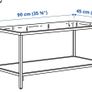 Glass Coffee Table Image 3
