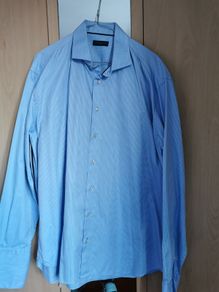 NEW - Tommy Hilfiger cotton stripe shirt SIZE 17