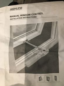 HIGHLINE manual window control T100 chain open / closers