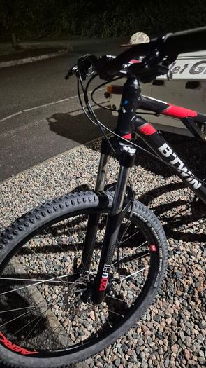 btwin rock rider mtb bike