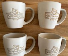 Four Gloria Jean's Coffee Mugs