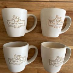 Four Gloria Jean's Coffee Mugs