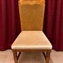 Set of 6 Vintage Dining Chairs  4 Standard plus 2 Carvers / Armchairs - Solid, Comfortable & Well Maintained Image 2