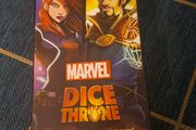 Marvel Dice Throne Black Widow vs Doctor Strange Boardgame