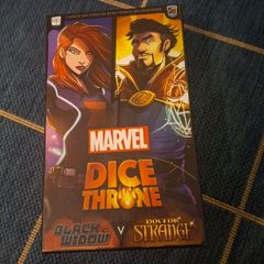 Marvel Dice Throne Black Widow vs Doctor Strange Boardgame