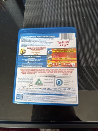 Despicable Me Blu Ray