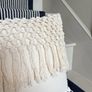 Ex display large 55cm x 38cm 100% cotton canvas cushion COVER Image 8