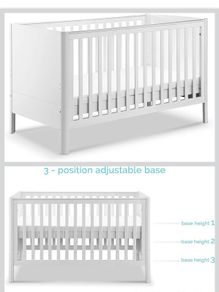 Cot bed and mattress