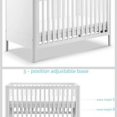 Cot bed and mattress