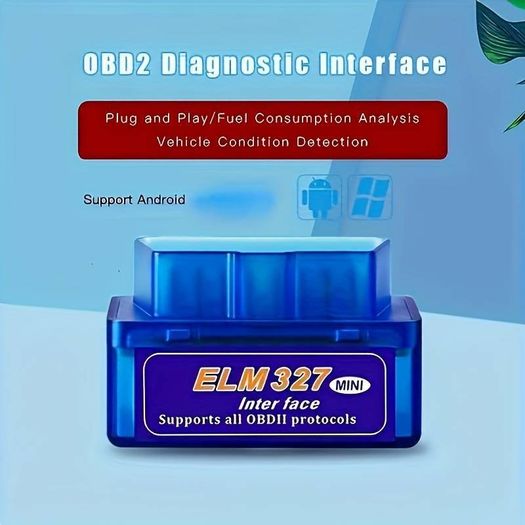 Mini ELM327 V1.5 Bluetooth-Compatible BT 4.0 OBD2 Scanner Android Torque car