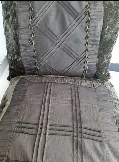 Lovely velvet/silk/beaded  cushions