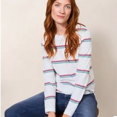 White Stuff Cassie Long Sleeve T-Shirt