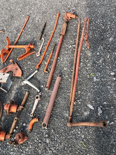 allis chalmers tractor wide front axle and bits