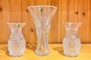 2 sets of Waterford crystal 3 in each set