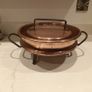 18th century copper pie dish and cover Tourtiere Image 2
