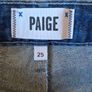 Paige Stella High Rise Straight Leg Jeans - 25W Image 3
