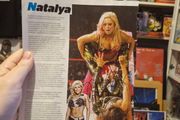 WWE Natalya Autograph