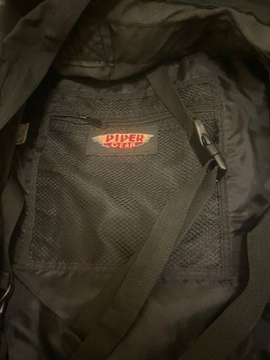 Piper Gear Backpack black MOLLE Back Pack Black - 33 x 26 x 55 cm