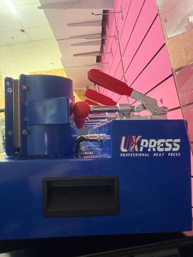 UKPress Blue Wave MP105x5 5 Station Mug Heat Press for 11oz Mugs