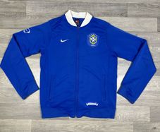 Vintage 2006 Nike Brazil Anthem Jacket Mens Large