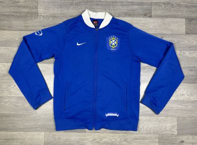 Vintage 2006 Nike Brazil Anthem Jacket Mens Large