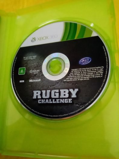 Jonah Lomu Rugby Challenge Xbox 360 Games Original