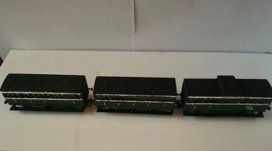 Irish Railways C.I.E, 6 wheel coach 3 pack