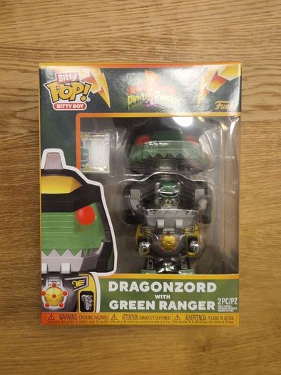 Funko Bitty Pop! Bitty Bot Dragonzord with Green Ranger - Power Rangers