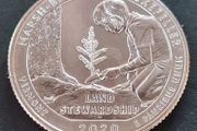 2020 D United States Mint State Quarter Dollar Mash Billings Rockefeller