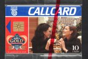 1996 Ireland 10 unit Barry's Gold Blend tea. (Gemplus GEM1) Call Card Mint in Packaging. Telecom Eireann Card Number 1118