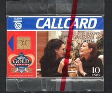 1996 Ireland 10 unit Barry's Gold Blend tea. (Gemplus GEM1) Call Card Mint in Packaging. Telecom Eireann Card Number 1118