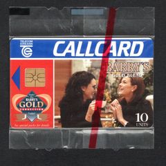 1996 Ireland 10 unit Barry's Gold Blend tea. (Gemplus GEM1) Call Card Mint in Packaging. Telecom Eireann Card Number 1118