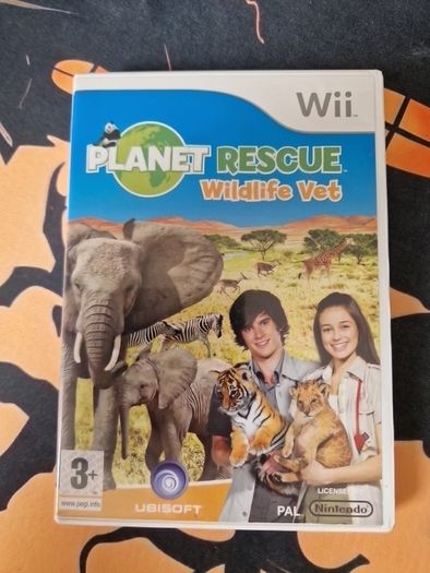 Planet Rescue Wildlife Vet Nintendo Wii Games Original