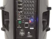 QTX MIXCAB-15 Portable PA w/ Mixer Bluetooth