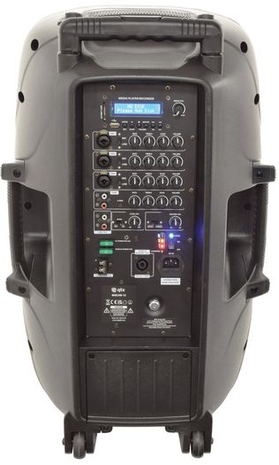 QTX MIXCAB-15 Portable PA w/ Mixer Bluetooth