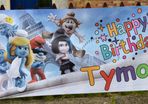 PVC personalised banners hen&stag party, birthday, company signs