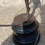 18" Agathon Leonard Art Nouveau Bronze Dancer Image 8