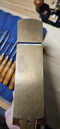 Brass smoothing plane