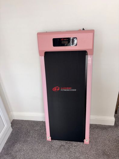 Pink Home Fitness Treadmill Walking Pad