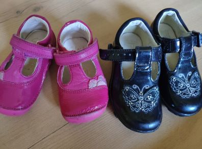 Clarks baby girl first walkers shoes lights up 3 4.5